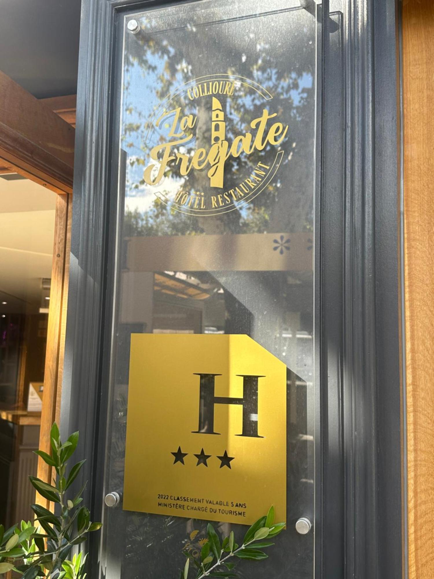 La Fregate Hotel Collioure Buitenkant foto